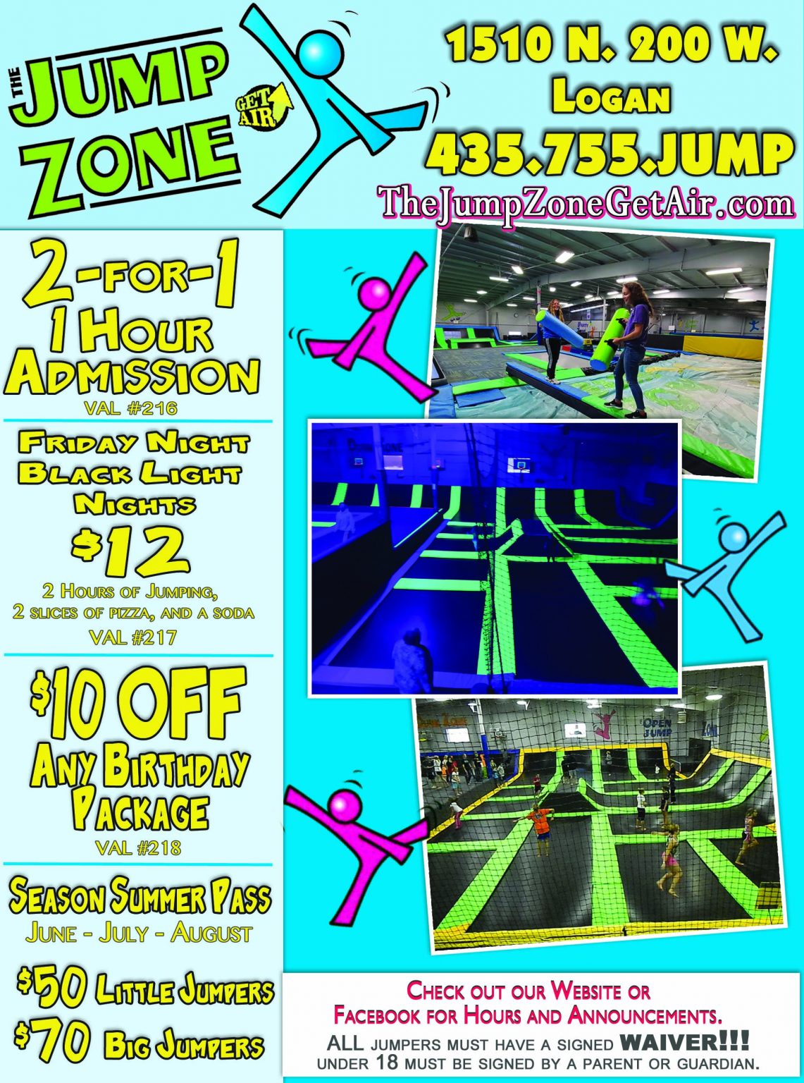 Jump Zone Okc Prices at Stephen Taylor blog