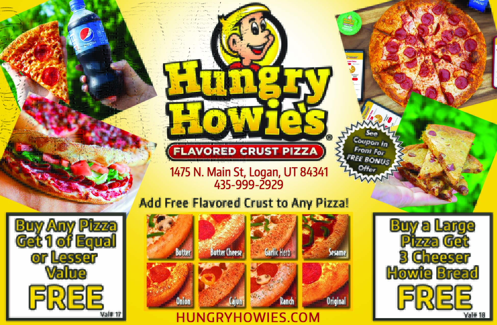 Hungry Howies Pizza Logan
